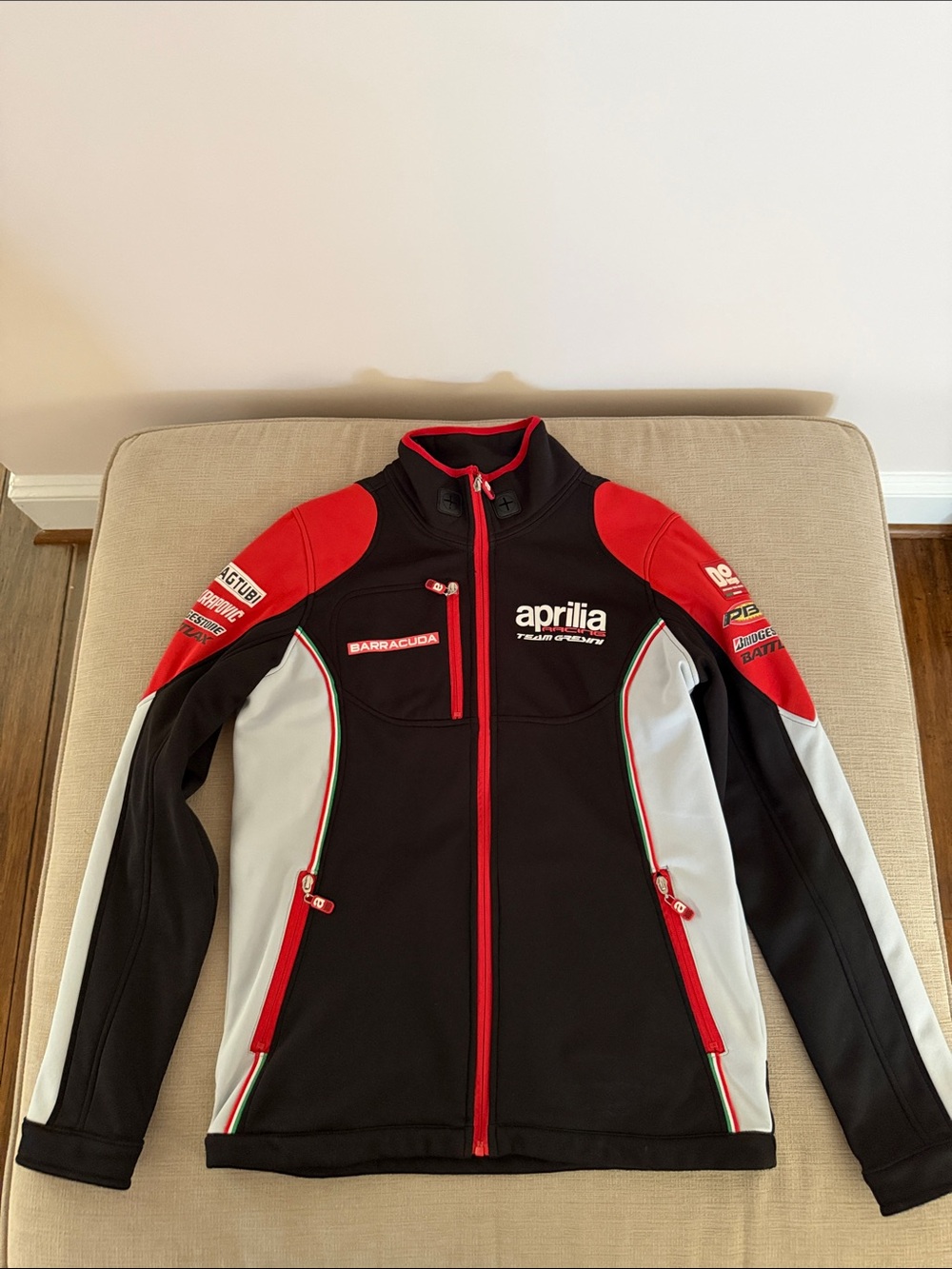 Aprilia Black Red Racing Jacket